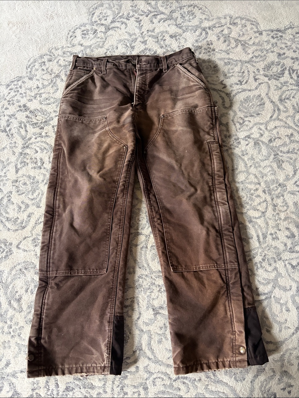 Carhartt Brown Cargo Utility Work Pants